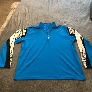 Spyder 1/2 Zip Ski Mid-layer Pullover Mens Size XXL